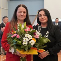 Beata Kozik i Bożena Krygier Przewodnicząca Rady Miasta Puławy