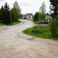 Zdjęcie drogi z płyt betonowych